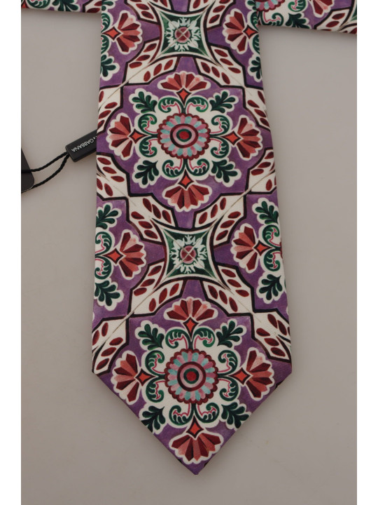 Ties & Bowties Elegant Multicolor Silk Tie 350,00 € 8054802099887 | Planet-Deluxe