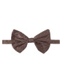 Ties & Bowties Elegant Silk Gray Bow Tie - Men's Formalwear 300,00 € 8054802874941 | Planet-Deluxe