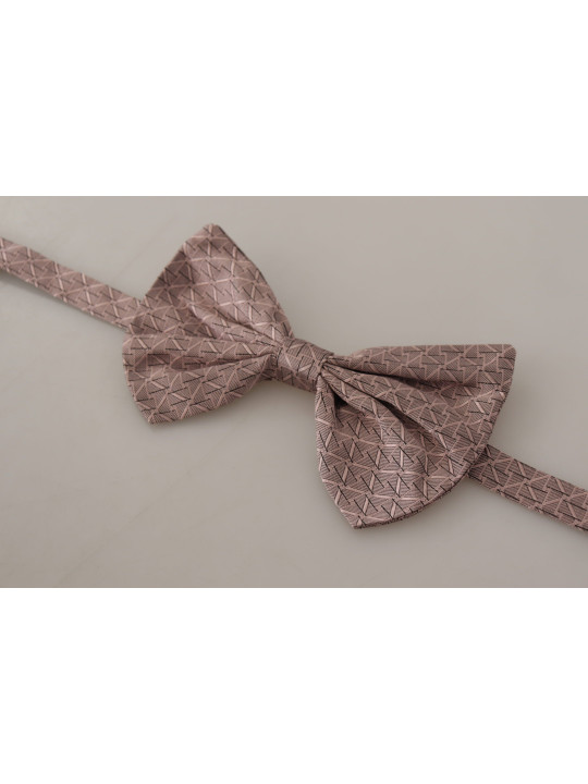 Ties & Bowties Elegant Silk Gray Bow Tie - Men's Formalwear 300,00 € 8054802874941 | Planet-Deluxe