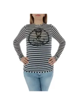 Pinko gestreiftes Shirt mit Grafik