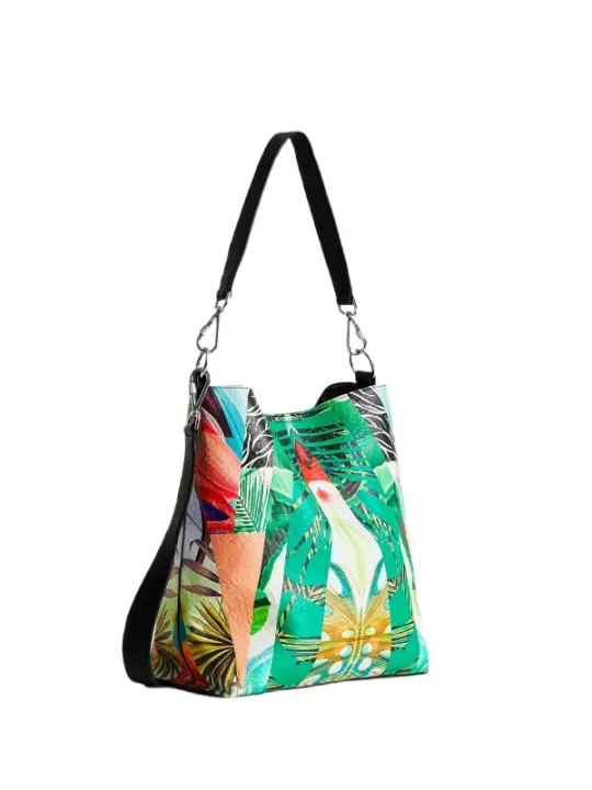 Tropische Desigual Handtasche mit Trägern