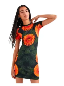 Blumiges, kurzes Desigual Kleid