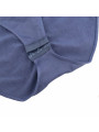 Navy blau Kapuzenpullover flach gelegt