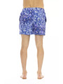 Swimwear Chic Light Blue Printed Beach Shorts 120,00 € 8300816315940 | Planet-Deluxe