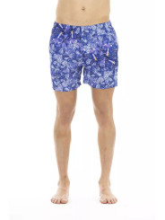 Swimwear Chic Light Blue Printed Beach Shorts 120,00 € 8300816315940 | Planet-Deluxe