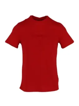 Rotes Guess 225552 T-Shirt flach