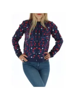 Blaue Armani Jeans Quadratjacke