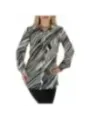 Abstrakte Guess-Bluse mit Knopfleiste