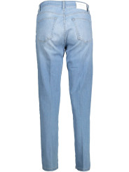 Jeans & Pants Elegant Light Blue Slim-Fit Jeans 170,00 € 8053019024606 | Planet-Deluxe