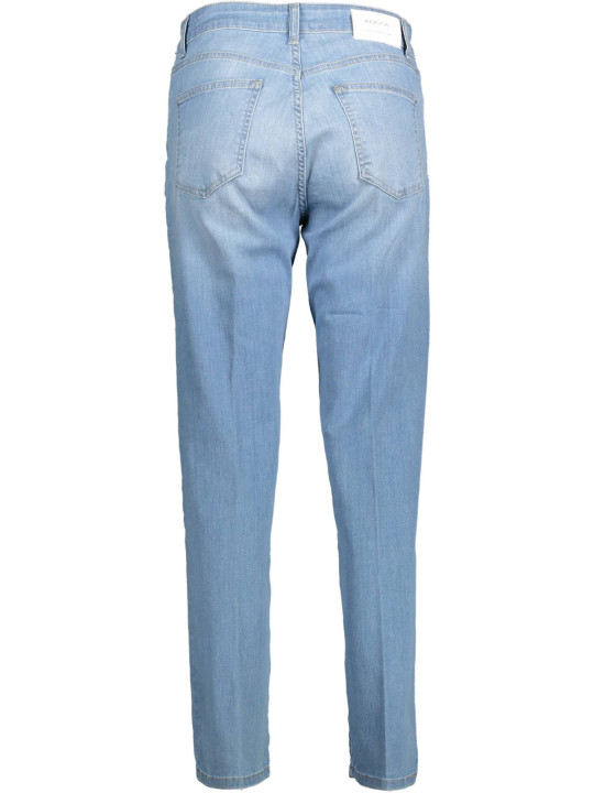 Jeans & Pants Elegant Light Blue Slim-Fit Jeans 170,00 € 8053019024606 | Planet-Deluxe