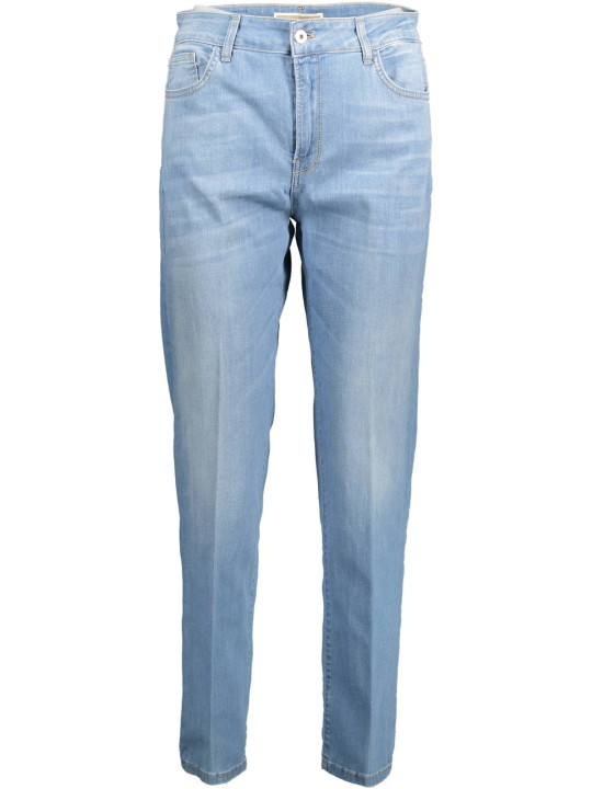 Jeans & Pants Elegant Light Blue Slim-Fit Jeans 170,00 € 8053019024606 | Planet-Deluxe