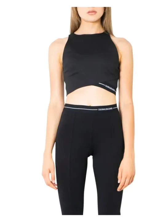 "Calvin Klein Jeans Tanktops im Sale | Calvin Klein Jeans - Calvin Klein Jeans Canotta Donna online kaufen"|Planet-Deluxe