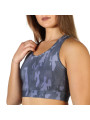 Graue Camo Sport-BH im Racerback-Design