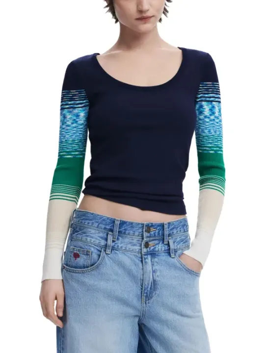 "Desigual Pullover im Sale | Desigual - Desigual Maglia Donna online kaufen"|Planet-Deluxe