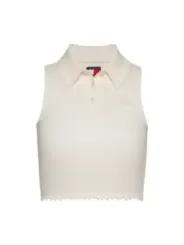 "Tommy Hilfiger Jeans Top im Sale | Tommy Hilfiger Jeans - Tommy Hilfiger Jeans Top Donna online kaufen"|Planet-Deluxe
