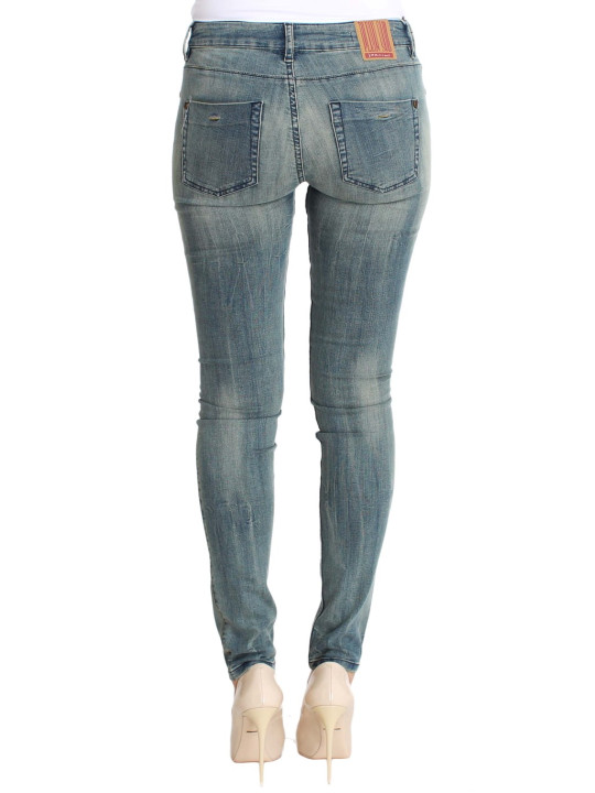 Jeans & Pants Chic Slim Skinny Blue Wash Denim 300,00 € 1000004481378 | Planet-Deluxe