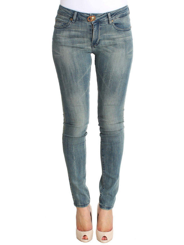 Jeans & Pants Chic Slim Skinny Blue Wash Denim 300,00 € 1000004481378 | Planet-Deluxe