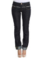 Jeans & Pants Elegant Straight Leg Dark Blue Jeans 200,00 € 8058091151111 | Planet-Deluxe