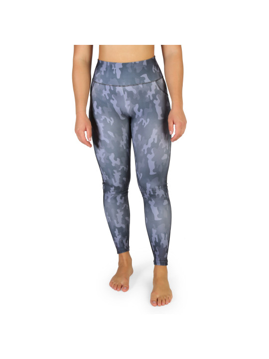 Glänzende Camo-Leggings, sportlich, bequem