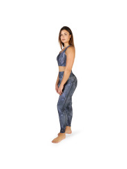 Camouflage Sport Leggings Set Grau