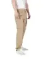 Khaki Cargo-Hose mit Taschen