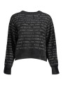 Sweaters Glamorous Black Long-Sleeved Round Neck Sweater 110,00 € 8445110347003 | Planet-Deluxe