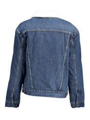Jackets & Coats Chic Denim Fur-Lined Jacket 170,00 € 5400898287982 | Planet-Deluxe