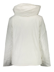 Jackets & Coats Chic White Hooded Jacket 240,00 € 8300825496210 | Planet-Deluxe