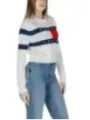 "Tommy Hilfiger Jeans Pullover im Sale | Tommy Hilfiger Jeans - Tommy Hilfiger Jeans Maglia Donna online kaufen"|Planet-Deluxe