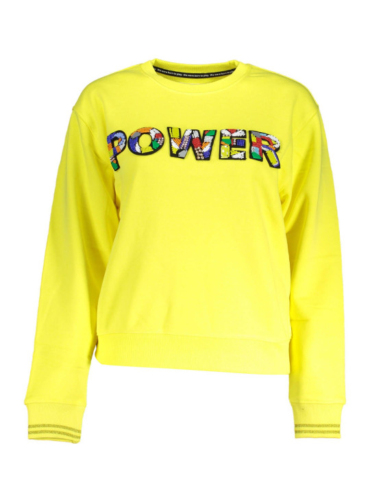 Sweaters Vibrant Yellow Desigual Sweatshirt 100,00 € 8445110411551 | Planet-Deluxe