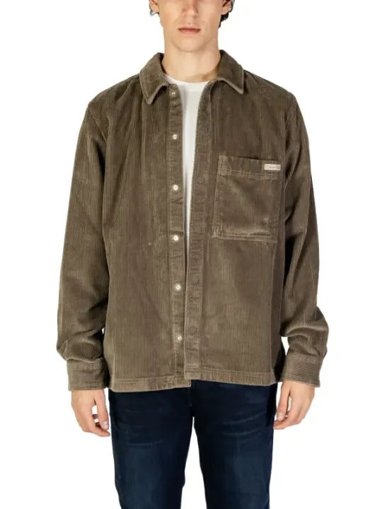Corduroy Hemd mit Brusttaschen