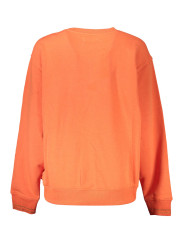 Sweaters Vibrant Orange Sweatshirt with Chic Logo Detail 100,00 € 8445110407448 | Planet-Deluxe