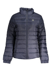 Jackets & Coats Chic Water-Resistant Blue Jacket with Eco-Conscious Appeal 210,00 € 8300825522575 | Planet-Deluxe