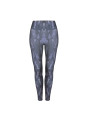 Graue Camo-Leggings mit hoher Taille