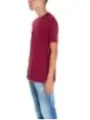 Rotes Armani Exchange T-Shirt vertikal