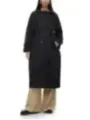 Schwarzer doppelreihiger Trenchcoat von Vero Moda