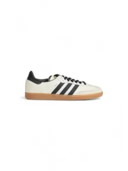 Weiße Adidas Sneakers mit Streifen