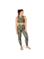 Grüne Camo Sport Leggings Set