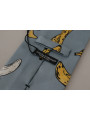 Ties & Bowties Elegant Blue Banana Print Silk Tie 300,00 € 8050249420130 | Planet-Deluxe