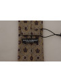 Ties & Bowties Elegant Silk Beige Necktie 300,00 € 8050249423292 | Planet-Deluxe