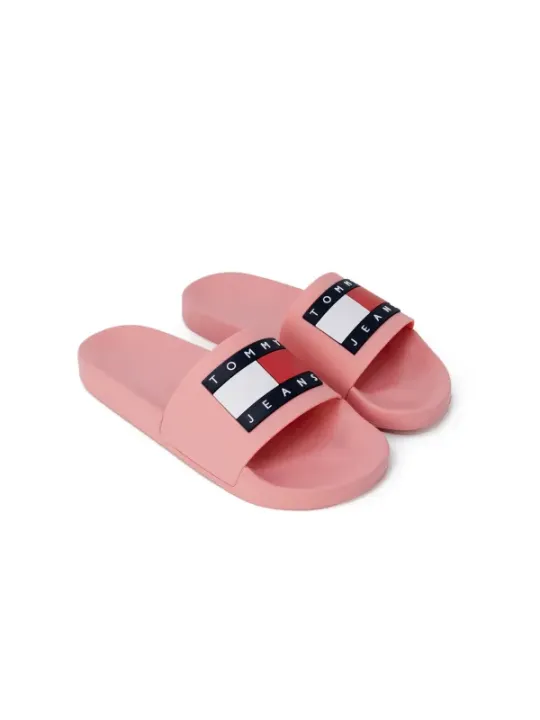 "Tommy Hilfiger Jeans Pantoletten im Sale | Tommy Hilfiger Jeans - Tommy Hilfiger Jeans Ciabatte Donna online kaufen"|Planet-Deluxe