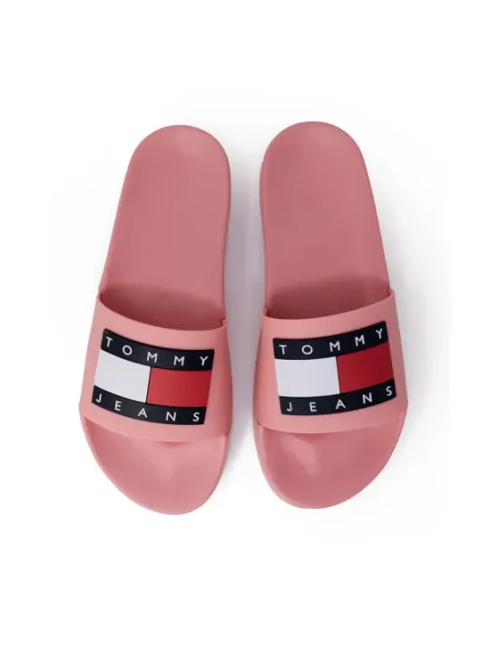 "Tommy Hilfiger Jeans Pantoletten im Sale | Tommy Hilfiger Jeans - Tommy Hilfiger Jeans Ciabatte Donna online kaufen"|Planet-Deluxe