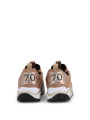 Rosegold Sneakers Tan Mesh Detail