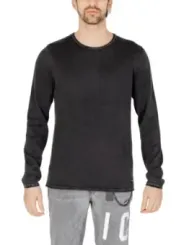 Dunkelgraues Jack & Jones Langarmshirt