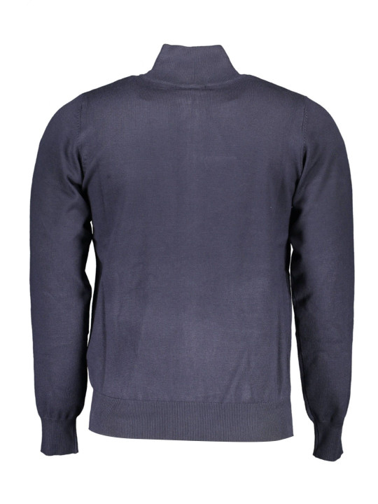 Sweaters Sleek Navy Emblematic Zip Cardigan 70,00 € 8100031895667 | Planet-Deluxe