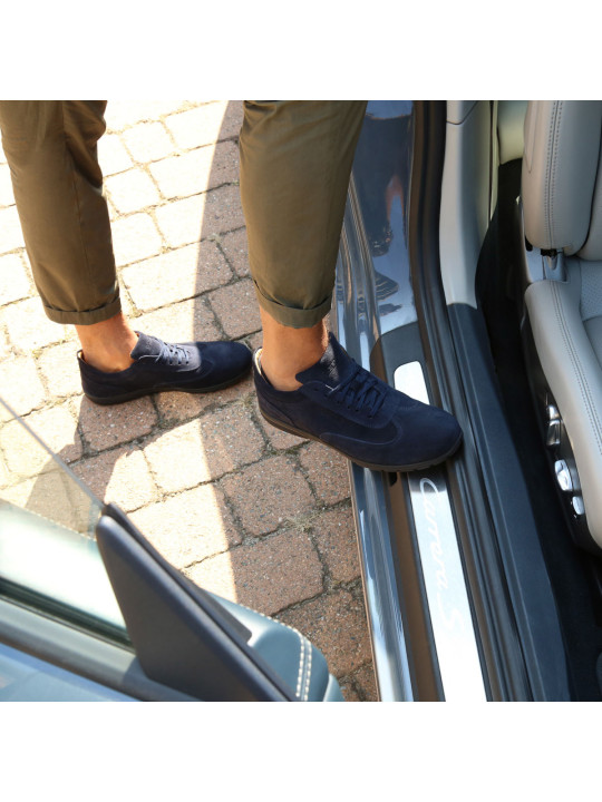 Blaue Sparco IMOLA-GRIP Camo Sneaker