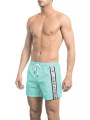 Swimwear Chic Light Blue Tape-Trim Swim Shorts 80,00 € 8050593831231 | Planet-Deluxe