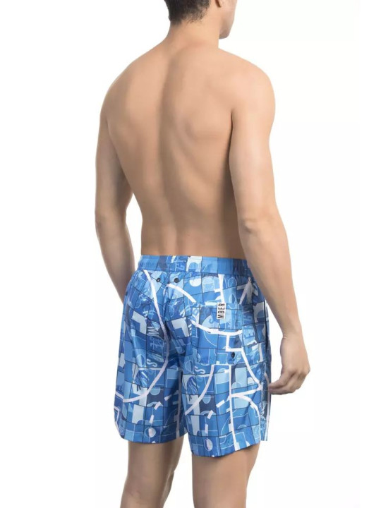 Swimwear Elegant Light Blue Swim Shorts 100,00 € 8050593833389 | Planet-Deluxe