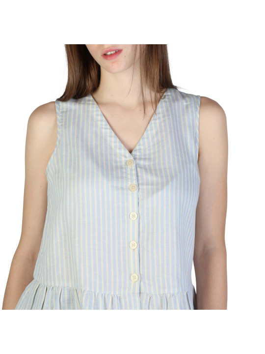 Gestreifte ärmellose Armani Exchange Bluse