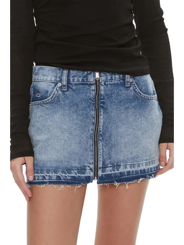"Tommy Hilfiger Jeans Röcke im Sale | Tommy Hilfiger Jeans - Tommy Hilfiger Jeans Gonna Donna online kaufen"|Planet-Deluxe